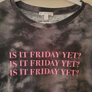 Is it Friday yet? Super soft graphic tee